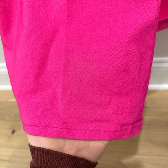 Michael Costello x Revolve Zadie Rodeo Barbie Hot Pink Jumpsuit NYE New Years - Picture 14 of 15